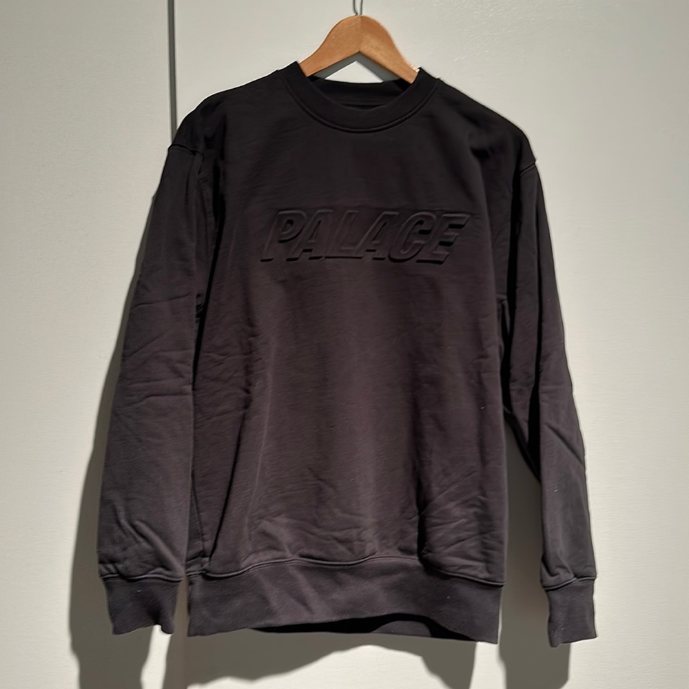 Palace embossed logo sweatshirt